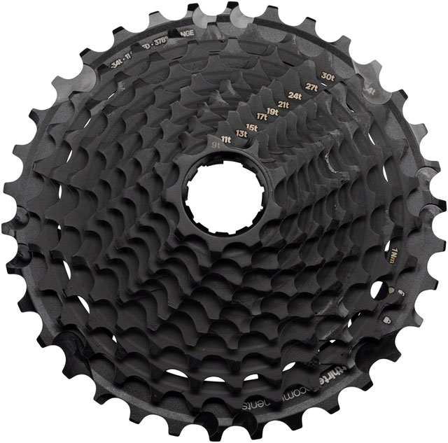 e*thirteen XCX Plus Cassette - 11 Speed, 9-34t, Fits SRAM XD Driver, Black
