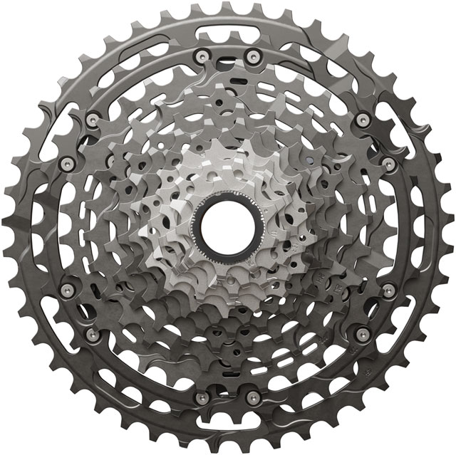 Shimano XTR CS-M9200-12 Cassette - 12-Speed, 9-45t, Hyperglide+, Micro Spline, Gray