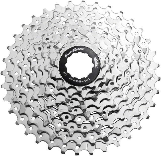 SunRace M98 Cassette - 9-Speed, 11-36t, Nickel