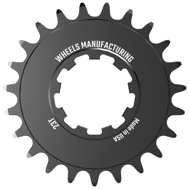 Wheels Manufacturing SOLO-SPEED Cog - 23t, Fits SOLO-SPLINE and SOLO-XD kits, Black
