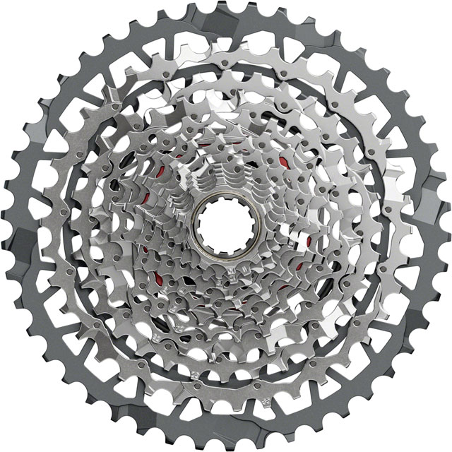 SRAM Rival XPLR XG-1351 Cassette - 13-Speed, 10-46t, For XDR Driver, Silver, E1