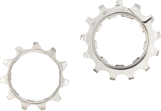 microSHIFT Sword Replacement Cog Kit - 11t (B1) and 13t (B1) Cogs for 10-Speed Sword Cassette, Nickel