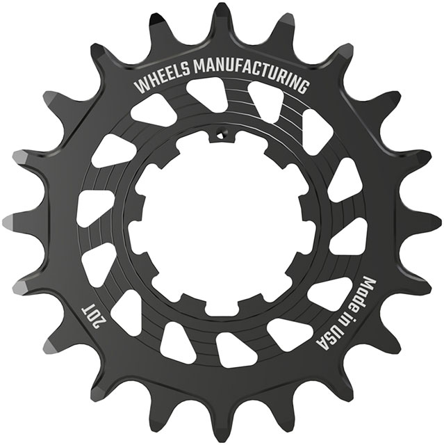 Wheels Manufacturing SOLO HG Cog - 20t, Fits SOLO-HG Kits, Black