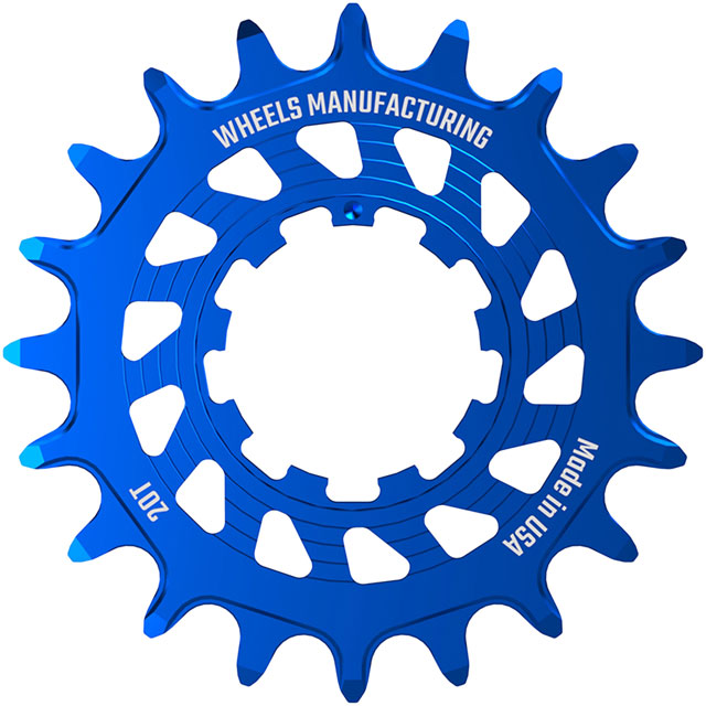 Wheels Manufacturing SOLO HG Cog - 20t, Fits SOLO-HG Kits, Blue