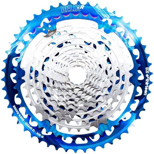 e*thirteen Helix Race Cassette - 12-Speed, 9-50t, Intergalactic