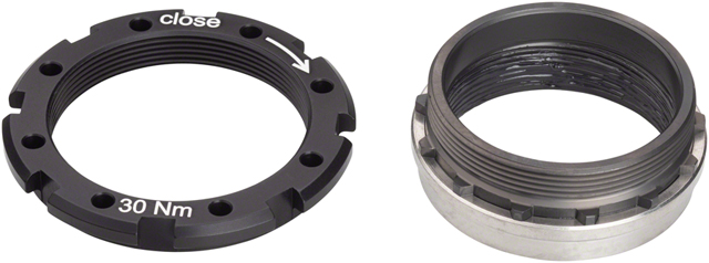 Rohloff Splined Sprocket Adapter with Lock Ring - Gates Carbon Drive