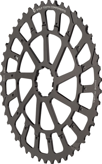 Wolf Tooth GCX XX1/X01 Replacement Cog 46T, Black