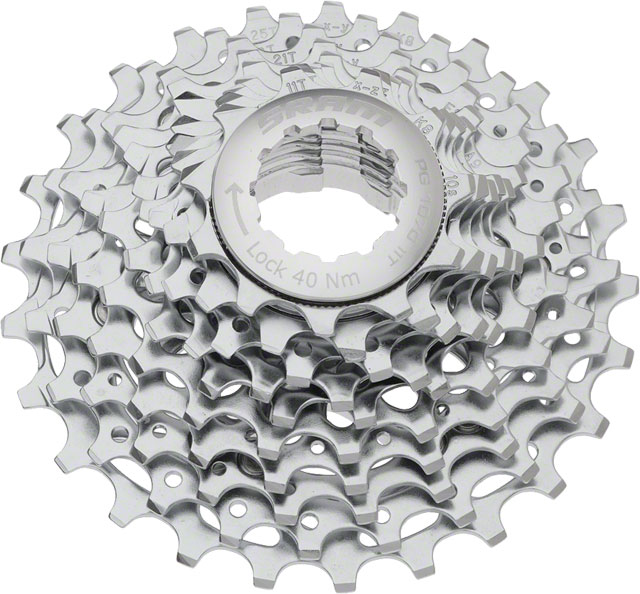 SRAM PG-1070 Cassette - 10 Speed, 11-25t, Silver
