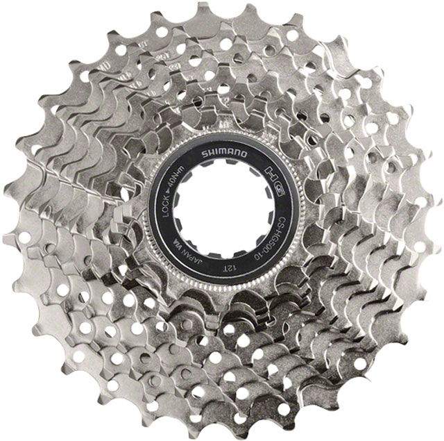 Shimano CS-HG500 Cassette - 10-Speed, 11-25t, Silver