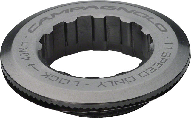 Campagnolo/ Fulcrum 27.0mm Aluminum Lockring for 12t First Cog, Campagnolo 11-speed Cassettes Only