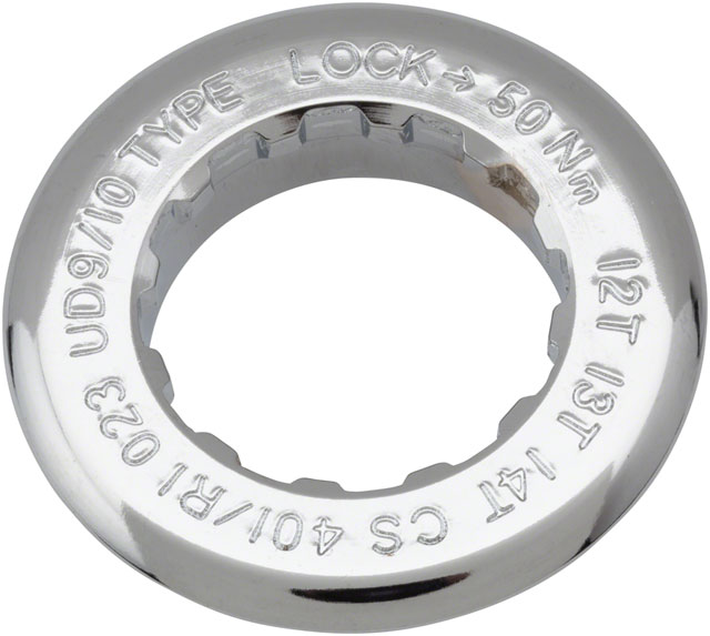 Campagnolo/Fulcrum 27.0mm Steel Lockring for 12-16t first cog, Campagnolo Cassettes