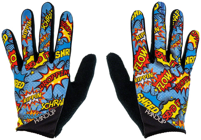 Handup Youth Gloves - Comic Bubbles, Large