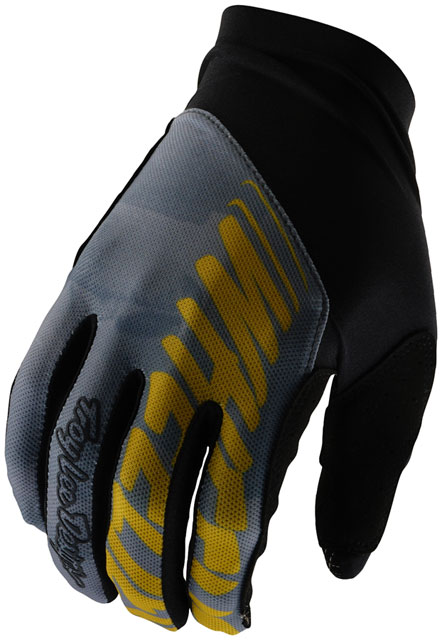 Troy Lee Designs Flowline Glove – Peace-Up Dark Cloud, Large