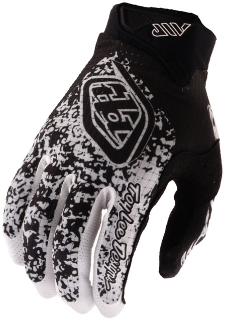 Troy Lee Designs Air Gloves – Sever Black / White, 2X-Large