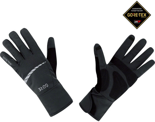Gorewear C5 Gore Tex Gloves - Black, Full Finger, Small