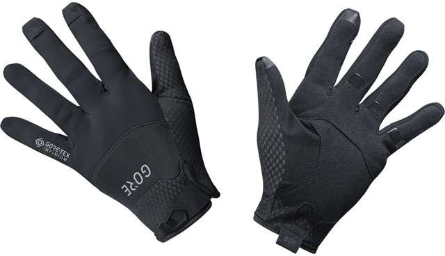 Gorewear C5 Gore Tex Infinium Gloves - Black, Full Finger, Large