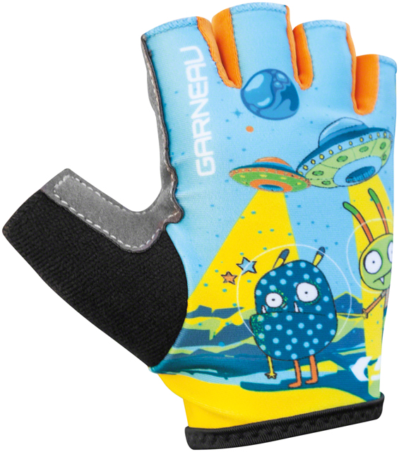 Garneau Kid Ride Monster Gloves - Multi-Color, Short Finger, Children's, Size 2