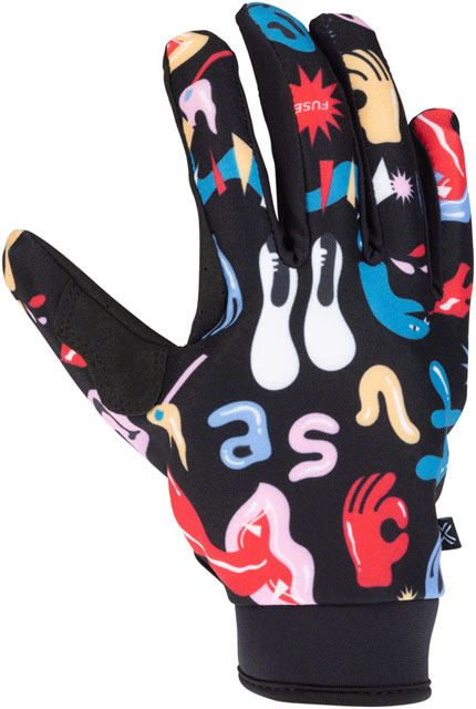 FUSE Chroma Gloves - Crazy Snake, Full Finger, X-Large