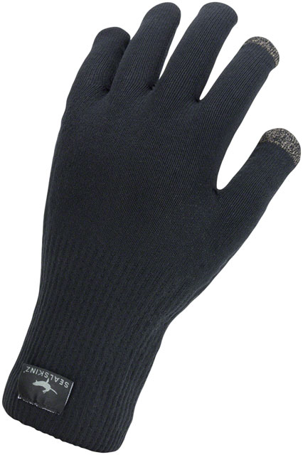 SealSkinz Waterproof All Weather Ultra Grip Gloves - Black, Full Finger, Small