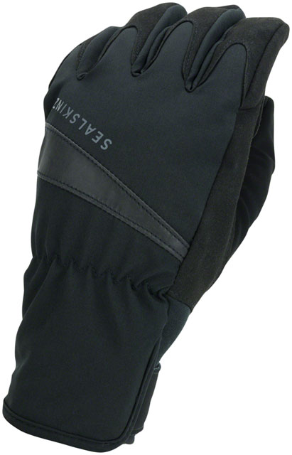 SealSkinz Waterproof All Weather Cycle Gloves - Black, Full Finger, Large