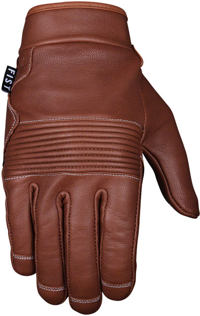 Fist Handwear Road Warrior Leather Gloves - Tan, Full Finger, Small