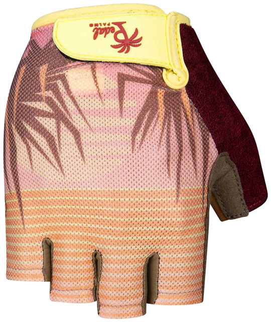 Pedal Palms Sunset Glove - Multi-Color, Short Finger, Medium