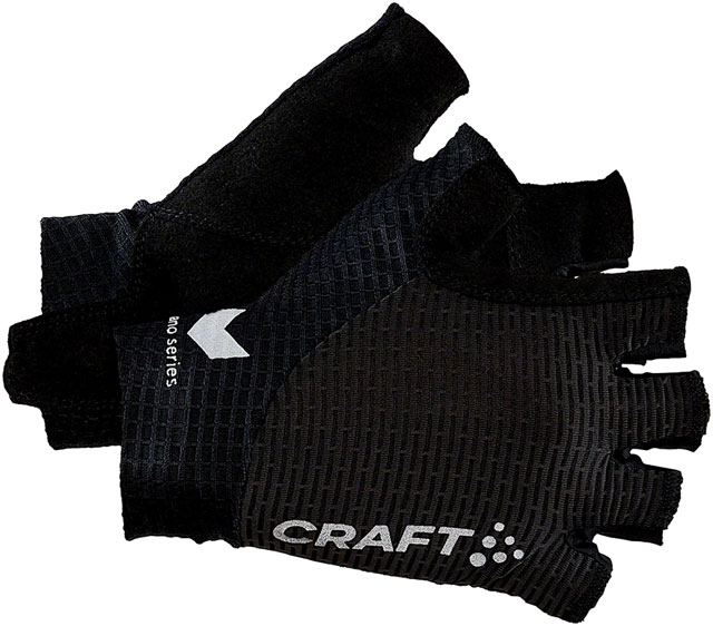 Craft Pro Nano Cycling Glove - Black, Short Finger, Large