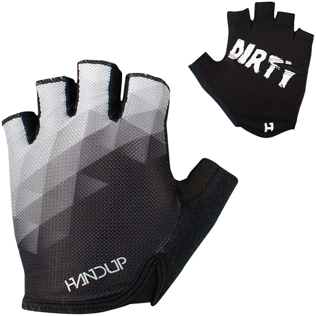 Handup Shorties Glove - Black/White Prizm, Short Finger, Medium