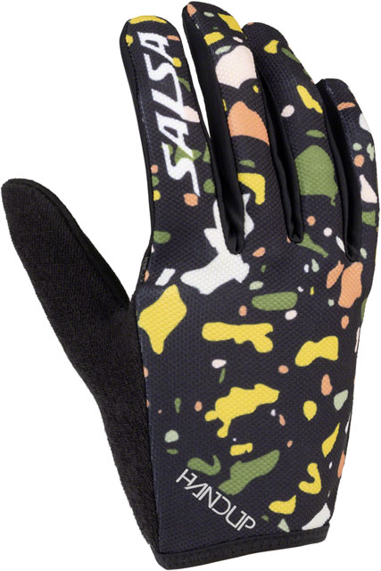 Salsa Terrazzo Hand-up Gloves - Medium, Black