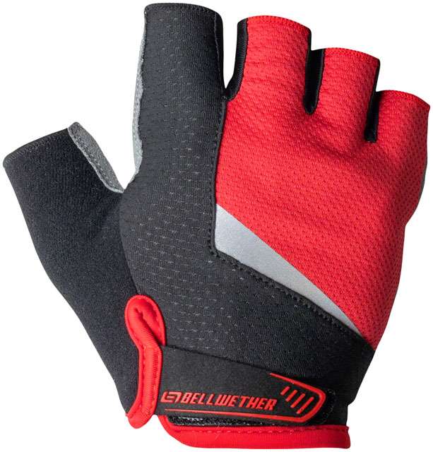 Bellwether Ergo Gel Gloves - Red, Short Finger, Men's, Small