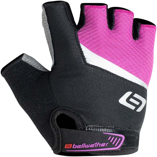 Bellwether Ergo Gel Gloves - Fuchsia, Short Finger, Women's, Medium