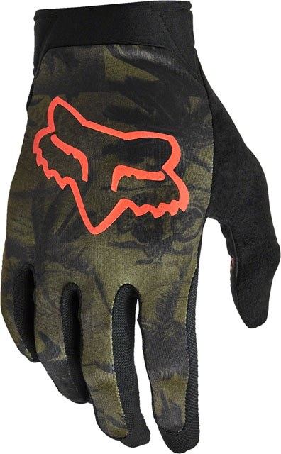 Fox Racing Flexair Ascent Glove - Olive Green, Full Finger, Small