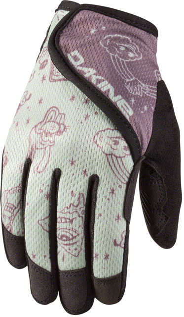 Dakine Prodigy Kid's Gloves - Sage Comic, Full Finger, Kid's X-Large
