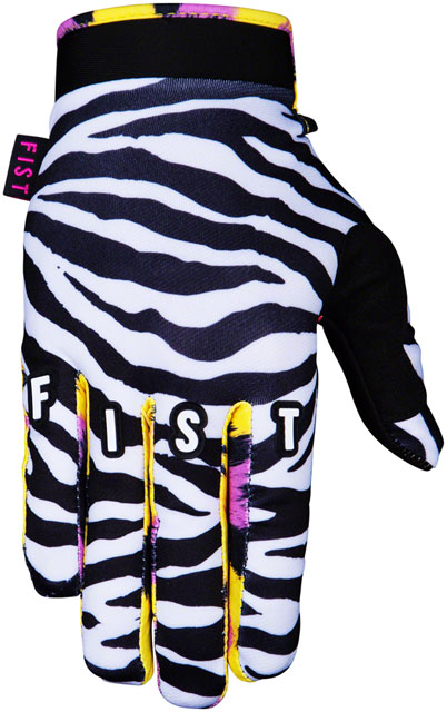 Fist Handwear Zebra Gloves - Multi-Color, Full Finger, 2X-Small