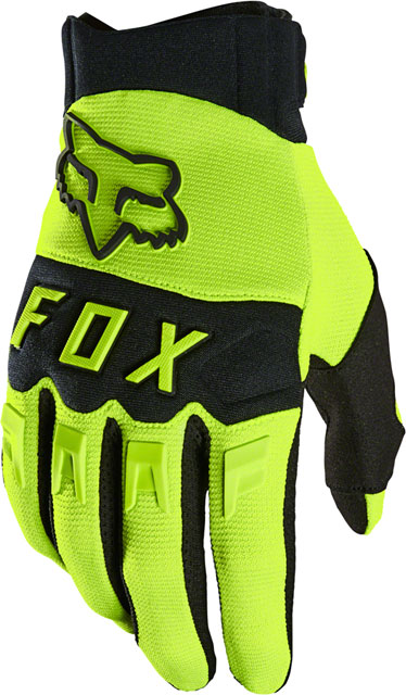 Fox Racing Dirtpaw Gloves - Fluorescent Yellow, Full Finger, Men's, 2X-Large
