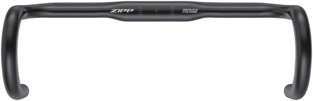 Zipp Service Course 80 Ergo Drop Handlebar - Aluminum, 31.8mm, 38cm, Bead Blast Black, A2