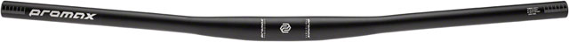Promax Gryf 6 Handlebar - 31.8mm Clamp, 5mm Rise, Black