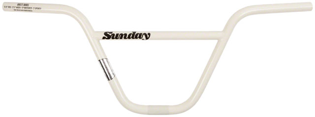 Sunday BRETT BMX Handlebar - 9.25", White