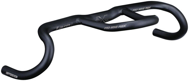 Full Speed Ahead Pro-Wing AGX Drop Handlebar - Aluminum, 31.8mm, 42cm, Black