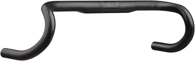 Teravail Radia 12 Carbon Drop Handlebar - Carbon, 31.8mm, 38cm, Black