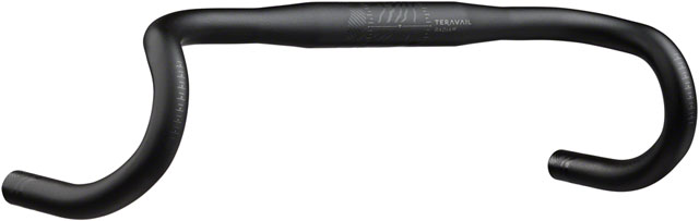 Teravail Radia 12 SE Drop Handlebar - Aluminum, 31.8mm, 38cm, Black