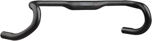Teravail Feldspar Carbon Drop Handlebar - Carbon, 31.8mm, 42cm, Black
