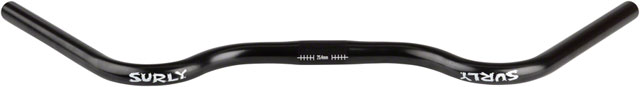 Surly Open Bar Handlebar - 25.4mm Clamp, 666mm Width, 0 Rise, Chromoly, Black