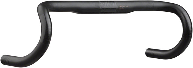 Teravail Tropo Carbon Drop Handlebar - Carbon, 31.8mm, 46cm, Black