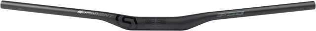 Full Speed Ahead Gradient Carbon Riser Handlebar - Carbon, 35mm Clamp, 20mm Rise, 800mm, Black