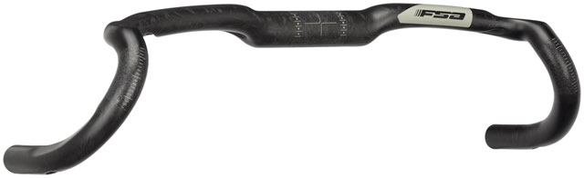FSA K-Force AGX Drop Handlebar, 31.8mm Clamp Diameter, 420mm Width, Gravel Geometry, Loop Design – Carbon
