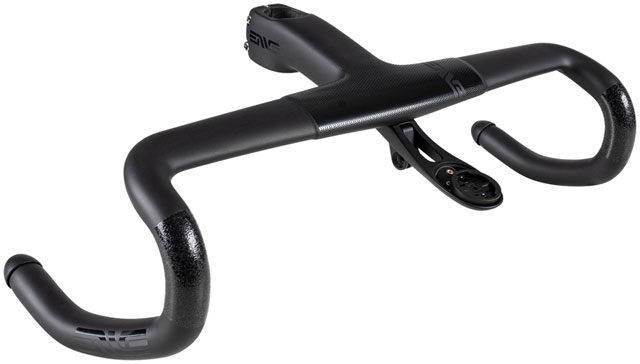 ENVE Composites SES AR One-Piece Drop Handlebar - Integrated, Carbon, 38cm, 90mm, Black