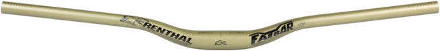 Renthal FatBar Lite 35 Handlebar - Aluminum, 30mm, 760mm, 35mm, Gold, V3