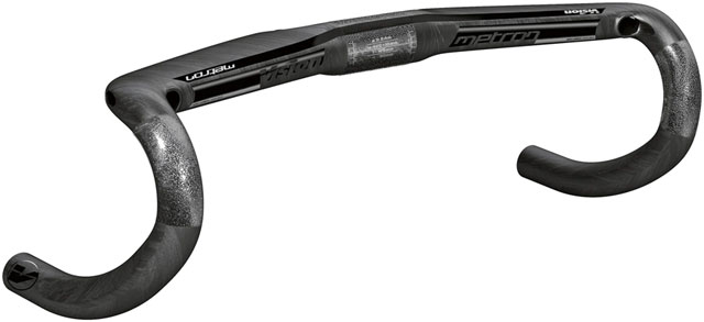 Vision Metron Aero Handlebar, 31.8mm Clamp Diameter, 420mm Width, +10° Rise, Aero Road Profile – Carbon