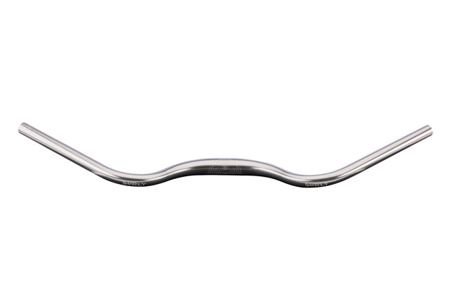 Surly Terminal Bar Handlebar - 31.8mm Clamp, 735mm Width, 40mm Rise, Aluminum, Silver